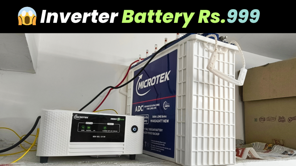 Microtek Inverter or Battery