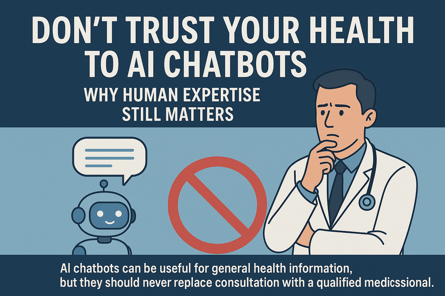 Don't Trust Your Health to an AI Chatbot