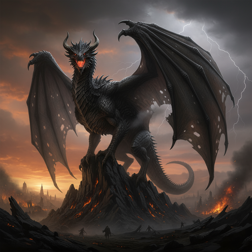 Balerion dragon