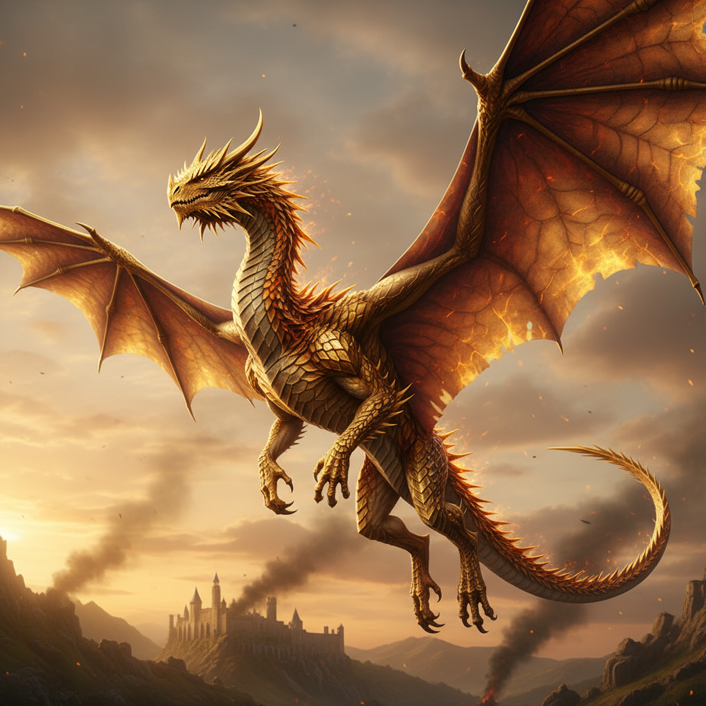 Sunfyre dragon